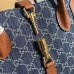 Gucci Jackie 1961 Medium Tote Bag in GG Jacquard Denim