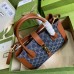 Gucci Jackie 1961 Medium Tote Bag in GG Jacquard Denim