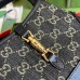 Gucci Jackie 1961 Mini Hobo Bag in Black GG Denim