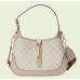 Gucci Jackie 1961 Small Bag in White GG Supreme Canvas