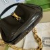 Gucci Jackie 1961 Mini Shoulder Bag in Black Patent Leather