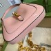 Gucci Jackie 1961 Mini Shoulder Bag in Pink Patent Leather