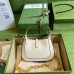 Gucci Jackie 1961 Mini Shoulder Bag in White Patent Leather