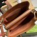 Gucci Jackie 1961 Small Tote Bag in Brown Grained Leather