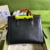 Gucci Diana Medium Tote Bag in Black Leather