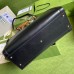 Gucci Diana Medium Tote Bag in Black Leather