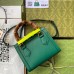 Gucci Diana Mini Tote Bag in Green Leather