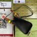 Gucci Diana Mini Tote Bag in Black Leather