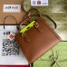 Gucci Diana Small Tote Bag in Brown Leather
