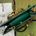Gucci Diana Small Tote Bag in Green Leather