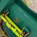 Gucci Diana Small Tote Bag in Green Leather