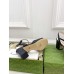Gucci Horsebit 75mm Sandals in Black Leather