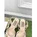 Gucci Horsebit 75mm Sandals in White Leather