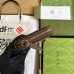 Gucci Diana Zip Around Wallet In Jumbo GG Canvas