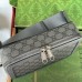 Gucci Mens Ophidia GG Mini Bag in Grey GG Supreme Canvas