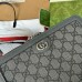 Gucci Mens Ophidia GG Mini Bag in Grey GG Supreme Canvas
