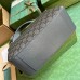 Gucci Mens Ophidia Medium Crossbody in Grey GG Supreme Canvas