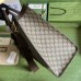Gucci Mens Ophidia Large Tote Bag in Beige GG Supreme Canvas