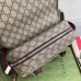 Gucci Mens Messenger Bag in Beige GG Supreme Canvas