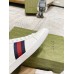 Gucci Womens Ace White Sneakers with Blue & Red Web