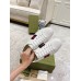 Gucci Womens Ace White Sneakers with Blue & Red Web