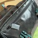 Gucci Mens Messenger Bag in Black GG Crystal Canvas