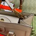 Gucci Diana Small Tote Bag in White Leather