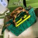 Gucci Diana Small Tote Bag in Green Python Embossed Leather