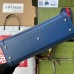 Gucci Diana Small Tote Bag in Blue Calfskin