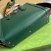 Gucci Diana Small Tote Bag in Green Calfskin