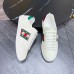 Gucci Womens Ace White Sneakers with Studded & Pearl