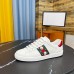 Gucci Womens Ace White Sneakers with Studded & Pearl