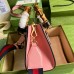Gucci Diana Mini Tote Bag in Pink Calfskin