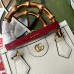 Gucci Diana Mini Tote Bag in White Calfskin