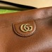 Gucci Diana Medium Shoulder Bag in Brown Cuir Leather