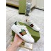 Gucci Womens Ace White Sneakers with Pineapple Embroidered