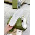 Gucci Womens Ace White Sneakers with Pineapple Embroidered