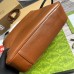 Gucci Diana Large Shoulder Bag in Brown Cuir Leather