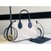 Gucci Mini Reversible Tote Bag in Canvas with Blue Gucci Print