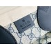 Gucci Mini Reversible Tote Bag in Canvas with Blue Gucci Print