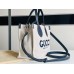 Gucci Mini Reversible Tote Bag in Canvas with Blue Gucci Print