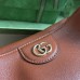 Gucci Diana Small Shoulder Bag in Brown Cuir Leather