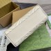 Gucci GG Marmont Small Tote in White Chevron Calfskin