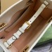 Gucci GG Marmont Small Tote in White Chevron Calfskin