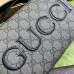 Gucci Mini messenger Bag in Grey GG Supreme Canvas