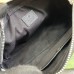 Gucci Mini messenger Bag in Black Grained Leather