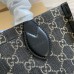 Gucci Ophidia GG Medium Tote Bag in Black GG Denim