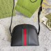 Gucci Ophidia Small Shoulder Bag in Black Calfskin