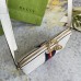 Gucci Ophidia Small Shoulder Bag in White Calfskin