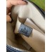 Gucci Ophidia GG Small Shoulder Bag in Blue GG Supreme Canvas